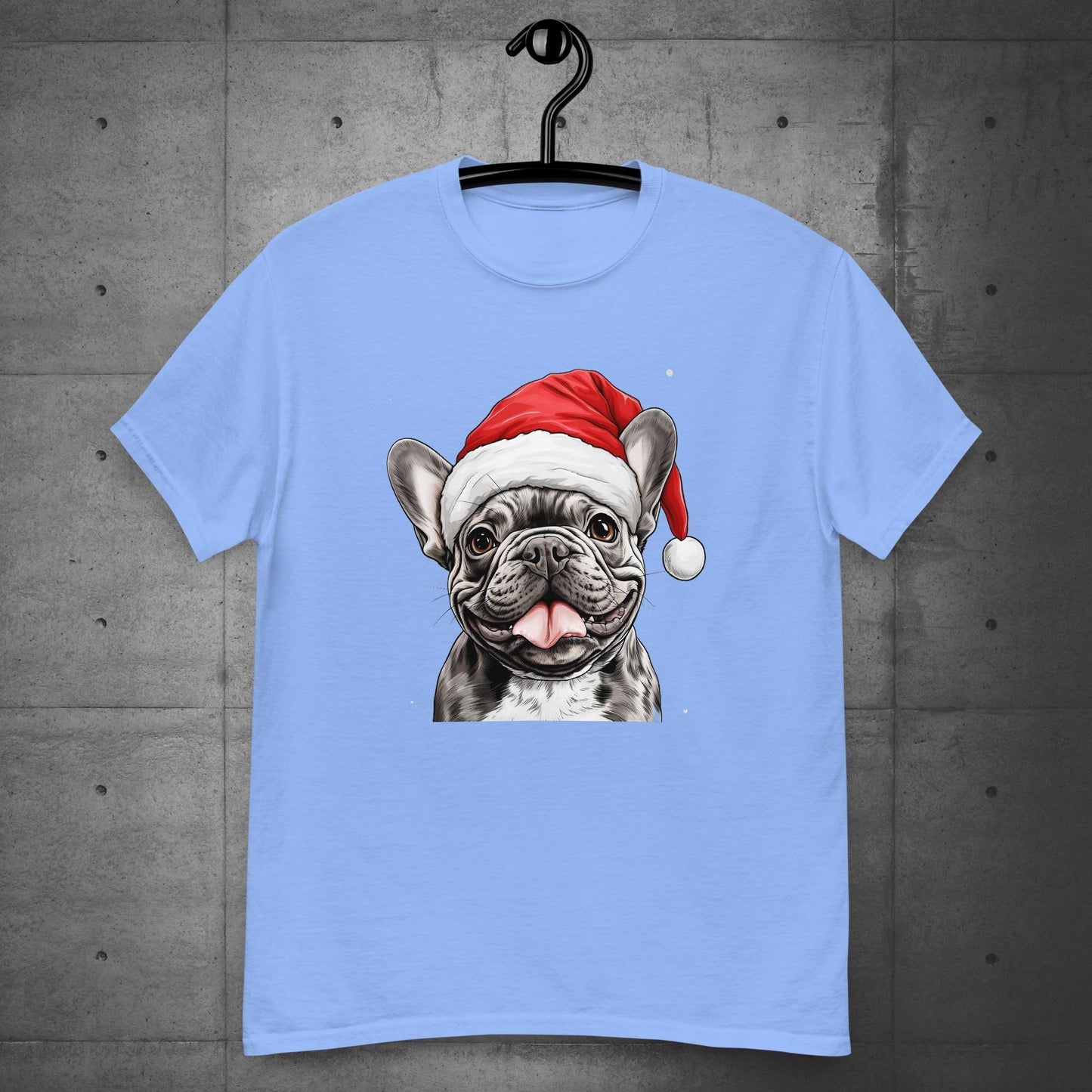 Santa Paw - Frenchie Unisex Christmas T-Shirt - Frenchie Emporium