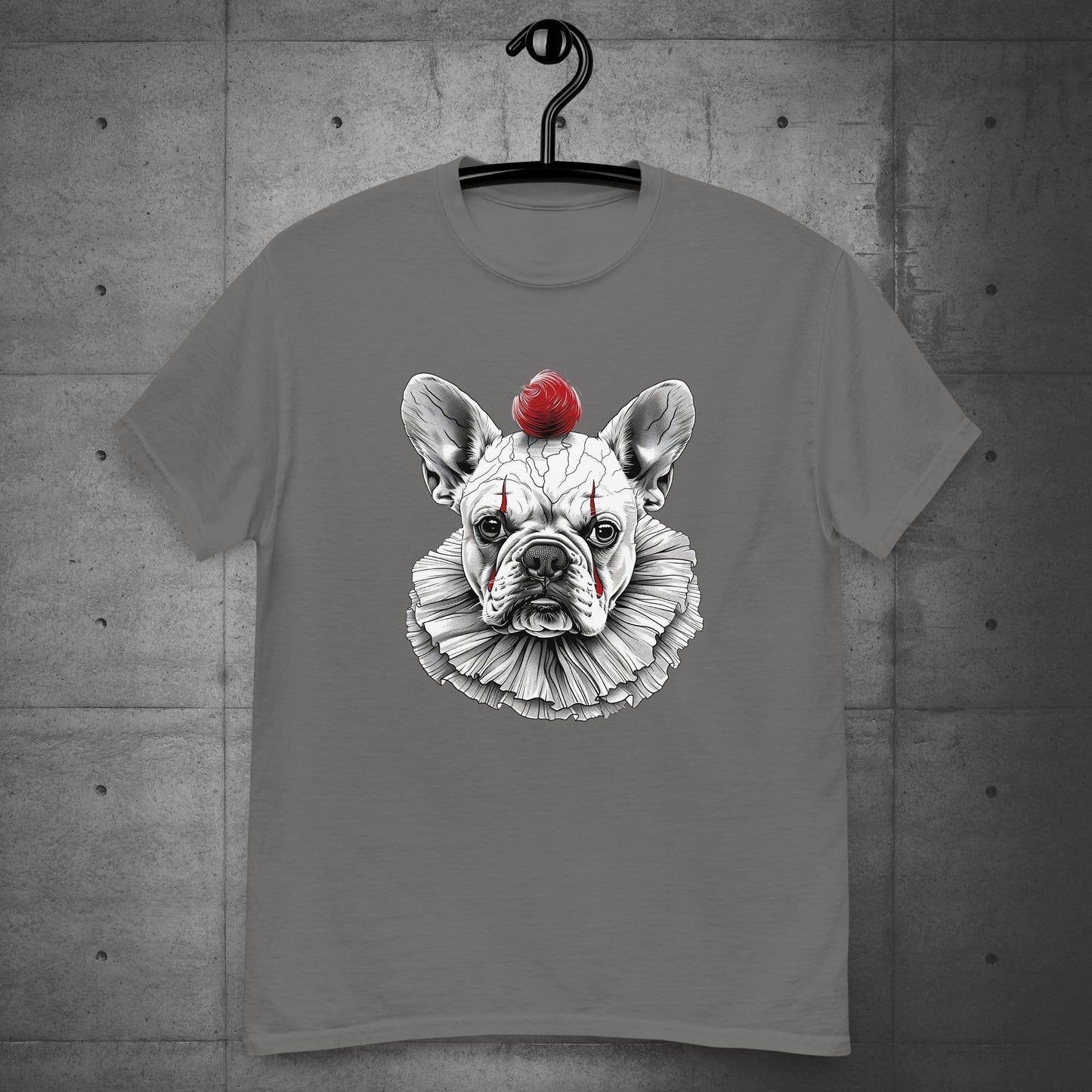 Frenchie IT Clown Halloween - Unisex T-Shirt - Frenchie Emporium