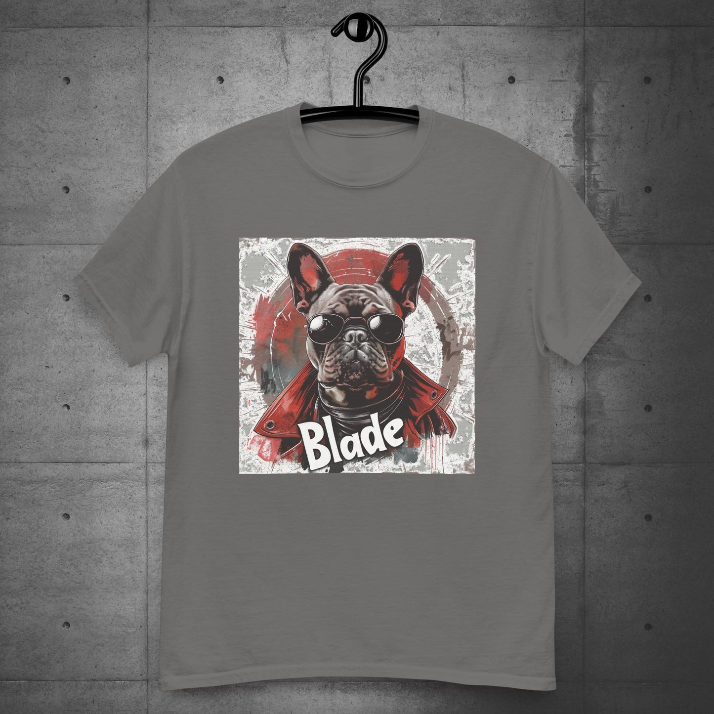 Frenchie "Blade, the Daywalker" - Unisex T-Shirt