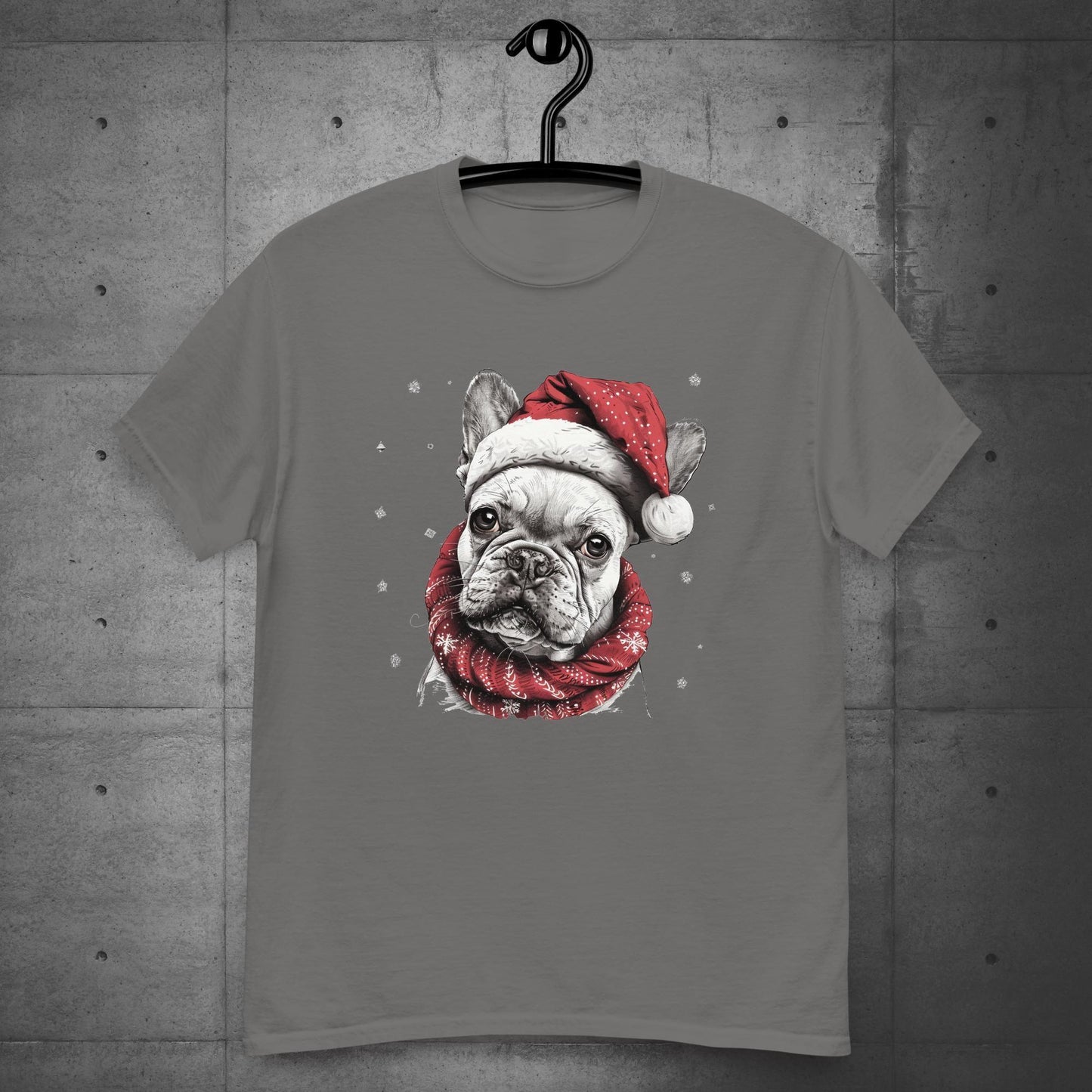 Joyeux Noël French Bulldog - Unisex T-Shirt - Frenchie Emporium