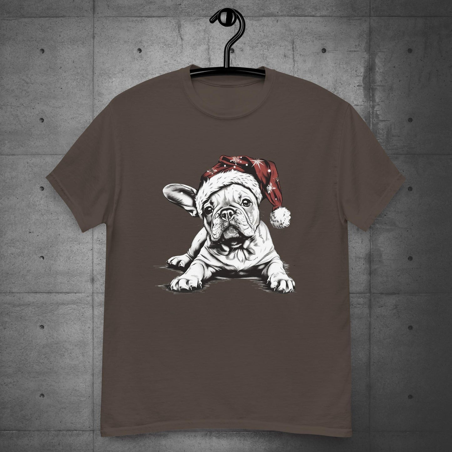 Feliz Navidad French Bulldog - Unisex Christmas T-Shirt - Frenchie Emporium