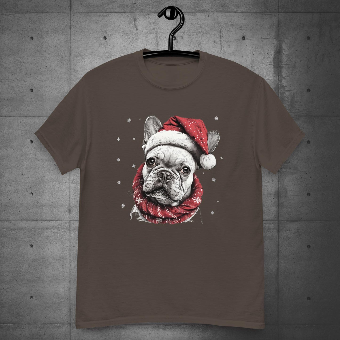 Joyeux Noël French Bulldog - Unisex T-Shirt - Frenchie Emporium