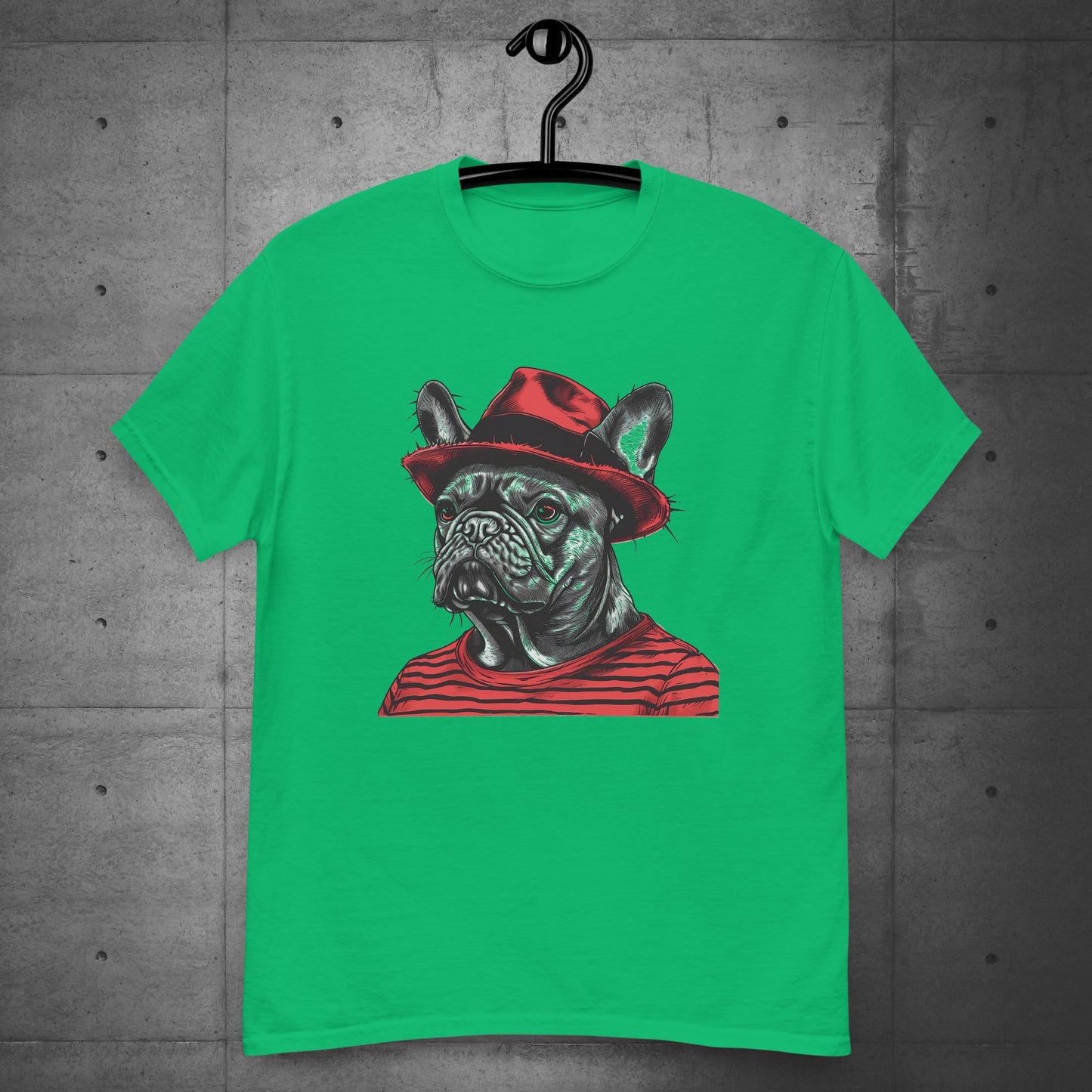 Freddy Krueger Frenchie Halloween - Unisex T-Shirt - Frenchie Emporium