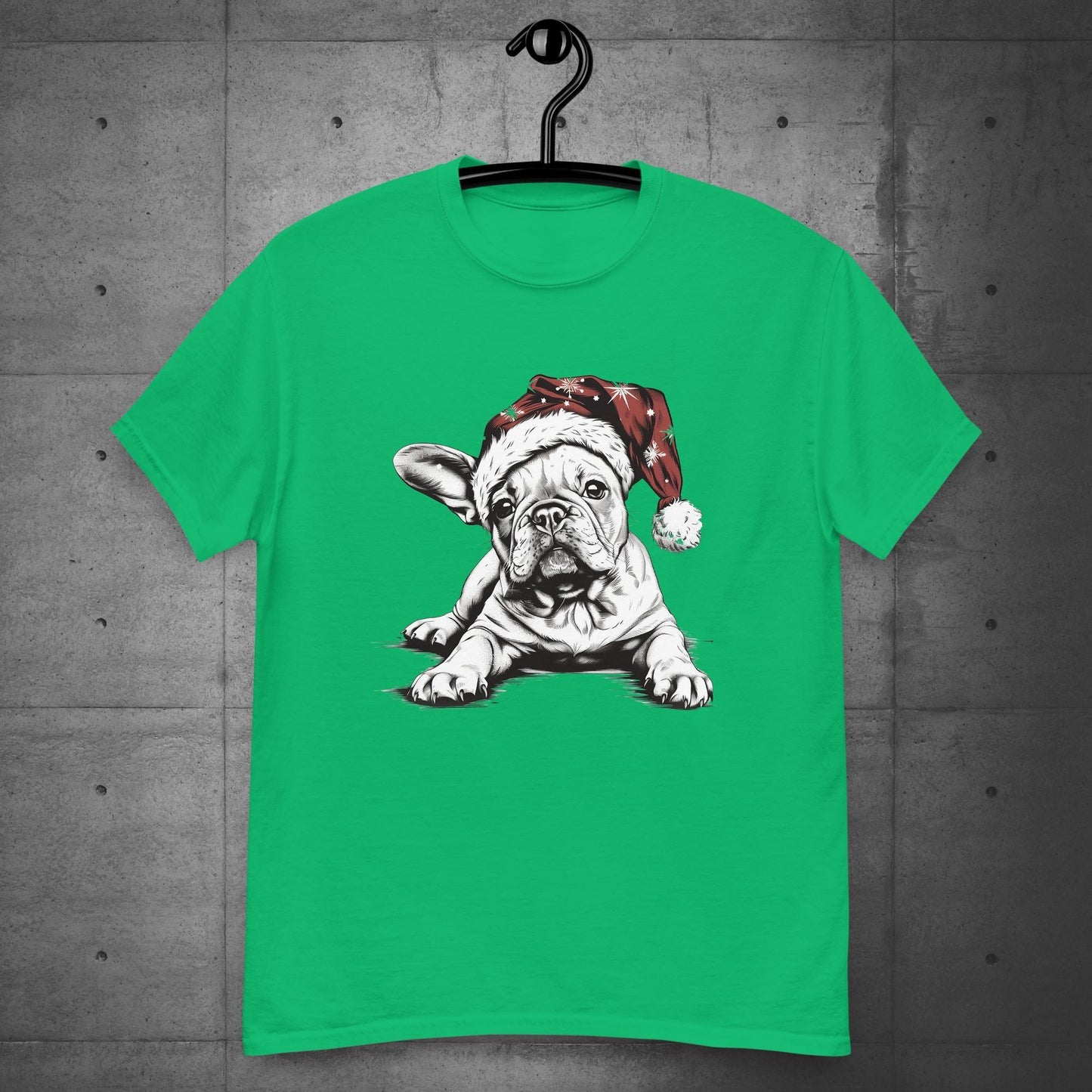 Feliz Navidad French Bulldog - Unisex Christmas T-Shirt - Frenchie Emporium