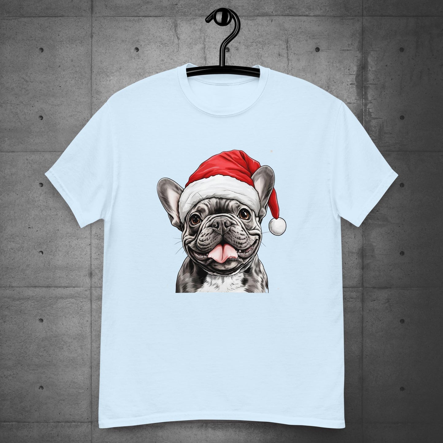 Santa Paw - Frenchie Unisex Christmas T-Shirt - Frenchie Emporium