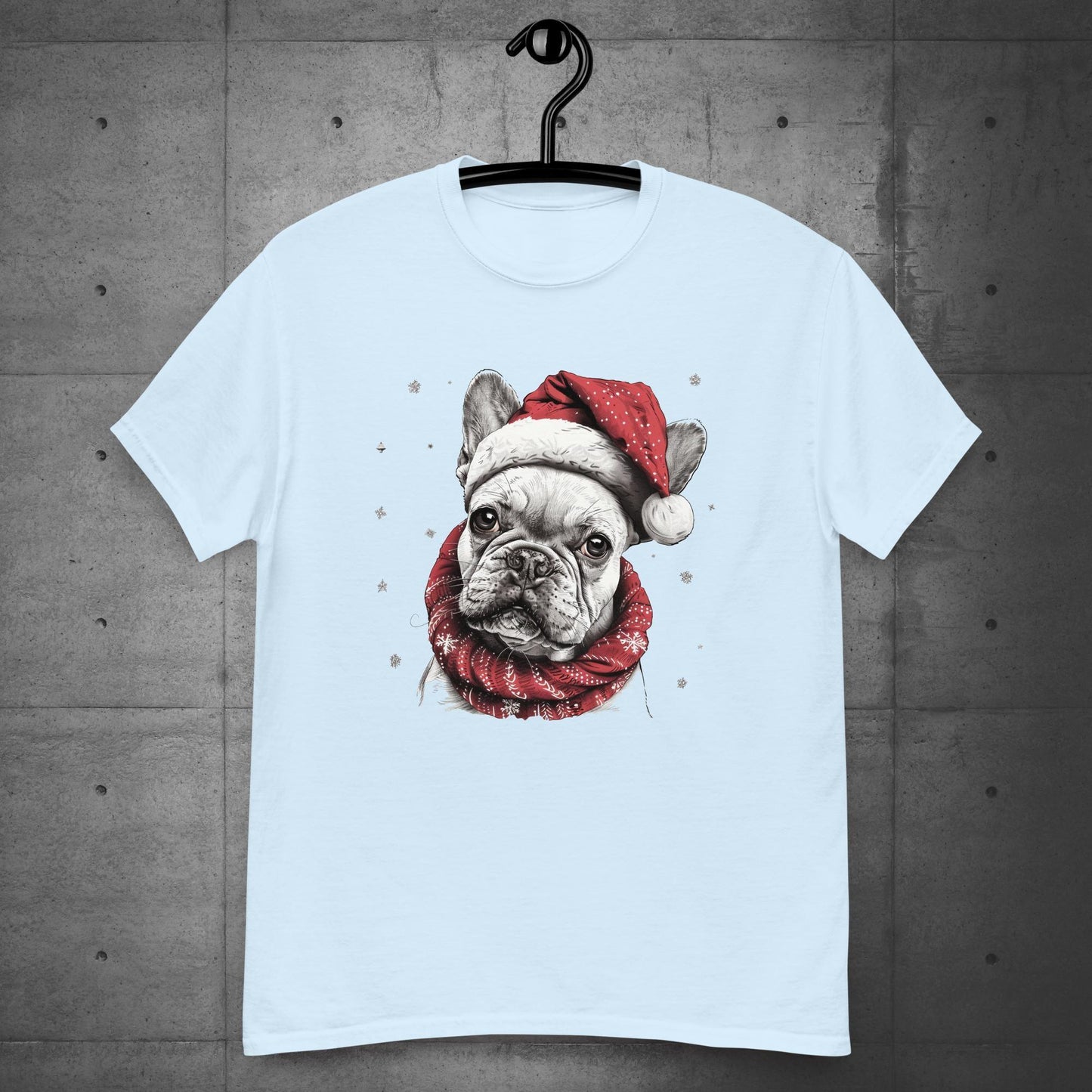 Joyeux Noël French Bulldog - Unisex T-Shirt - Frenchie Emporium