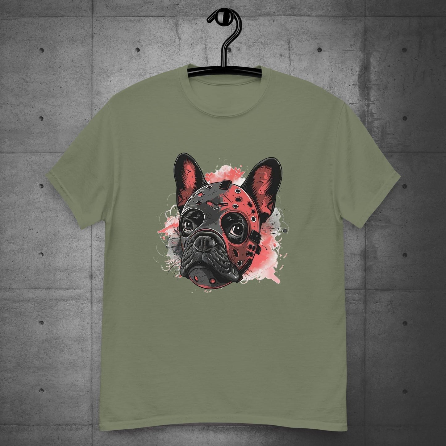 "Frenchie Jason Voorhees" - Unisex T-Shirt - Frenchie Emporium