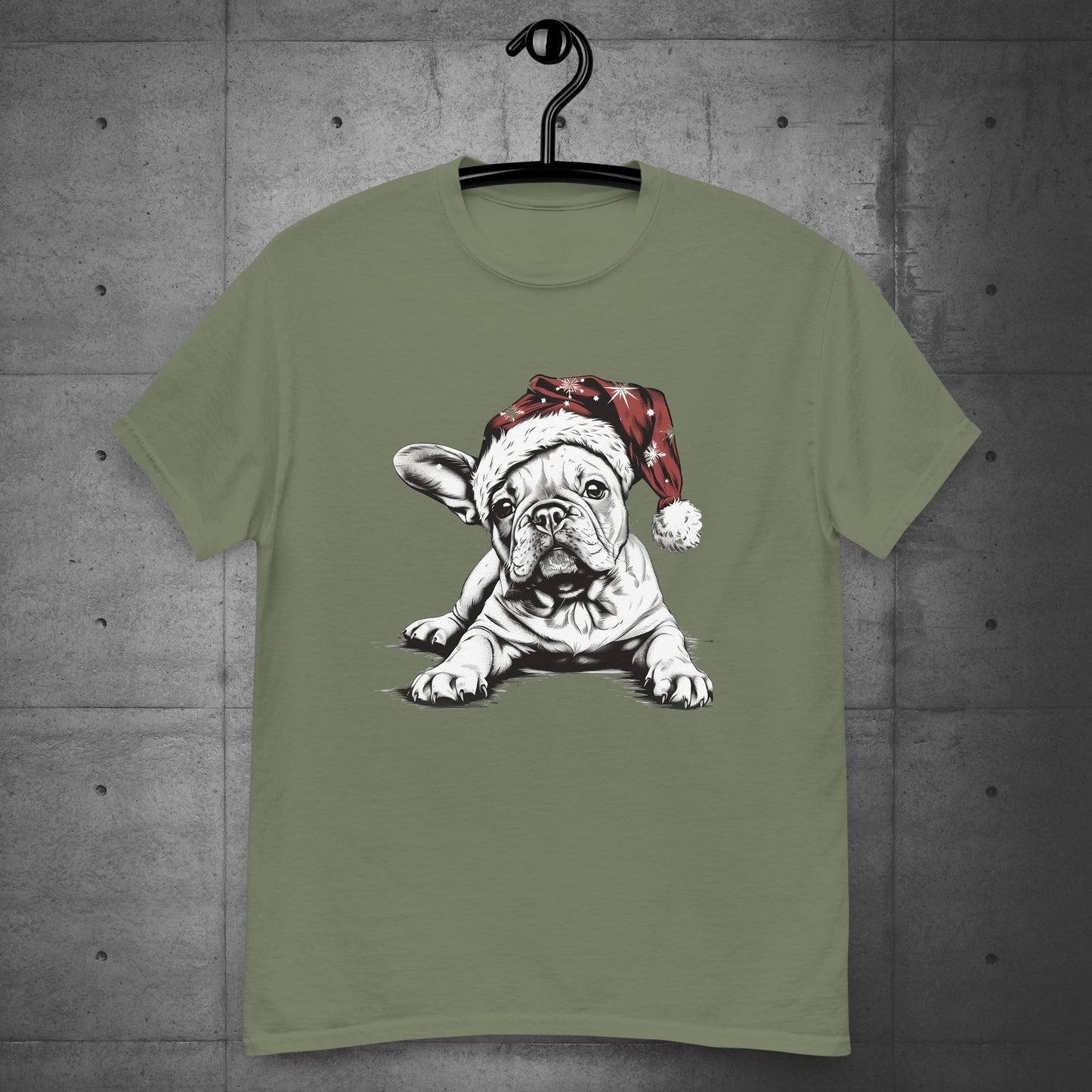 Feliz Navidad French Bulldog - Unisex Christmas T-Shirt - Frenchie Emporium