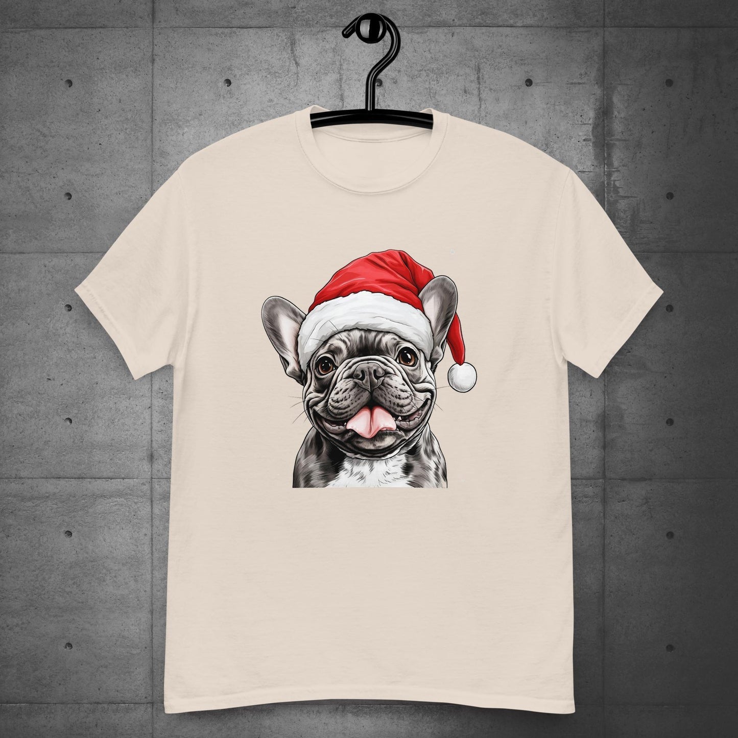 Santa Paw - Frenchie Unisex Christmas T-Shirt - Frenchie Emporium