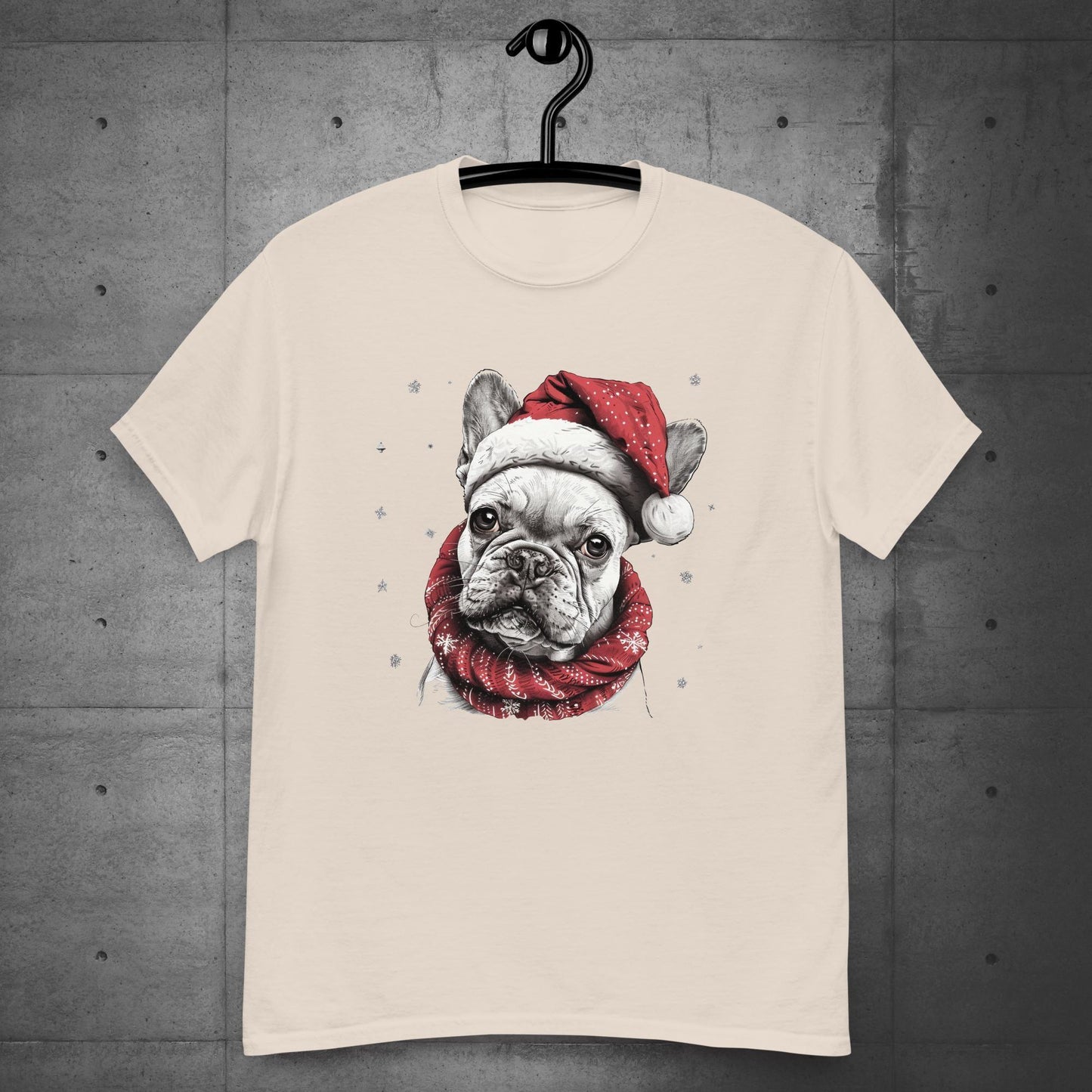 Joyeux Noël French Bulldog - Unisex T-Shirt - Frenchie Emporium