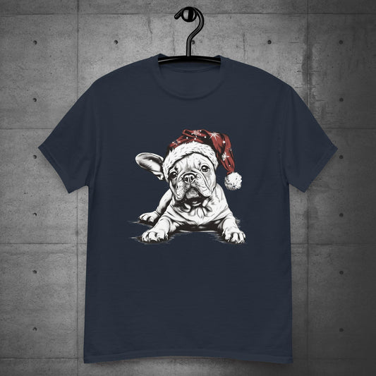 Feliz Navidad French Bulldog - Unisex Christmas T-Shirt - Frenchie Emporium