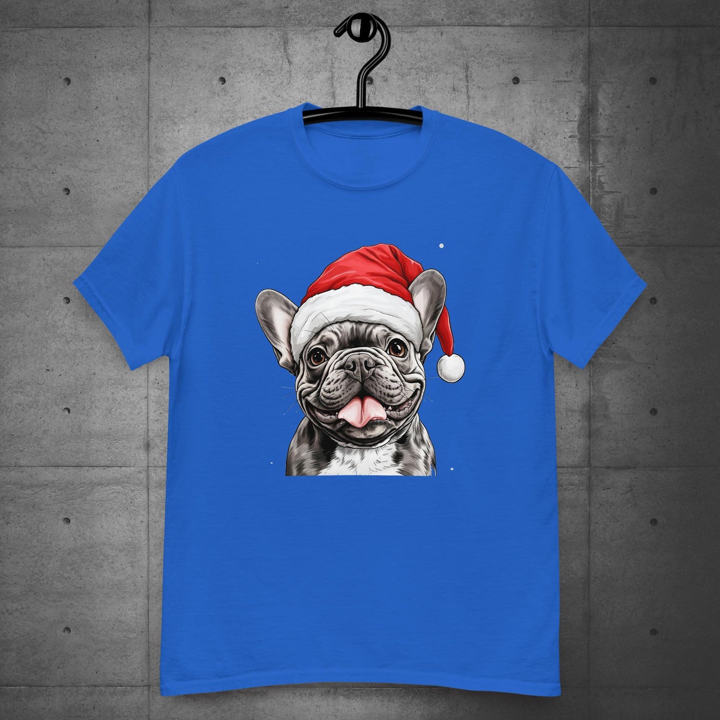 Santa Paw - Frenchie Unisex Christmas T-Shirt - Frenchie Emporium