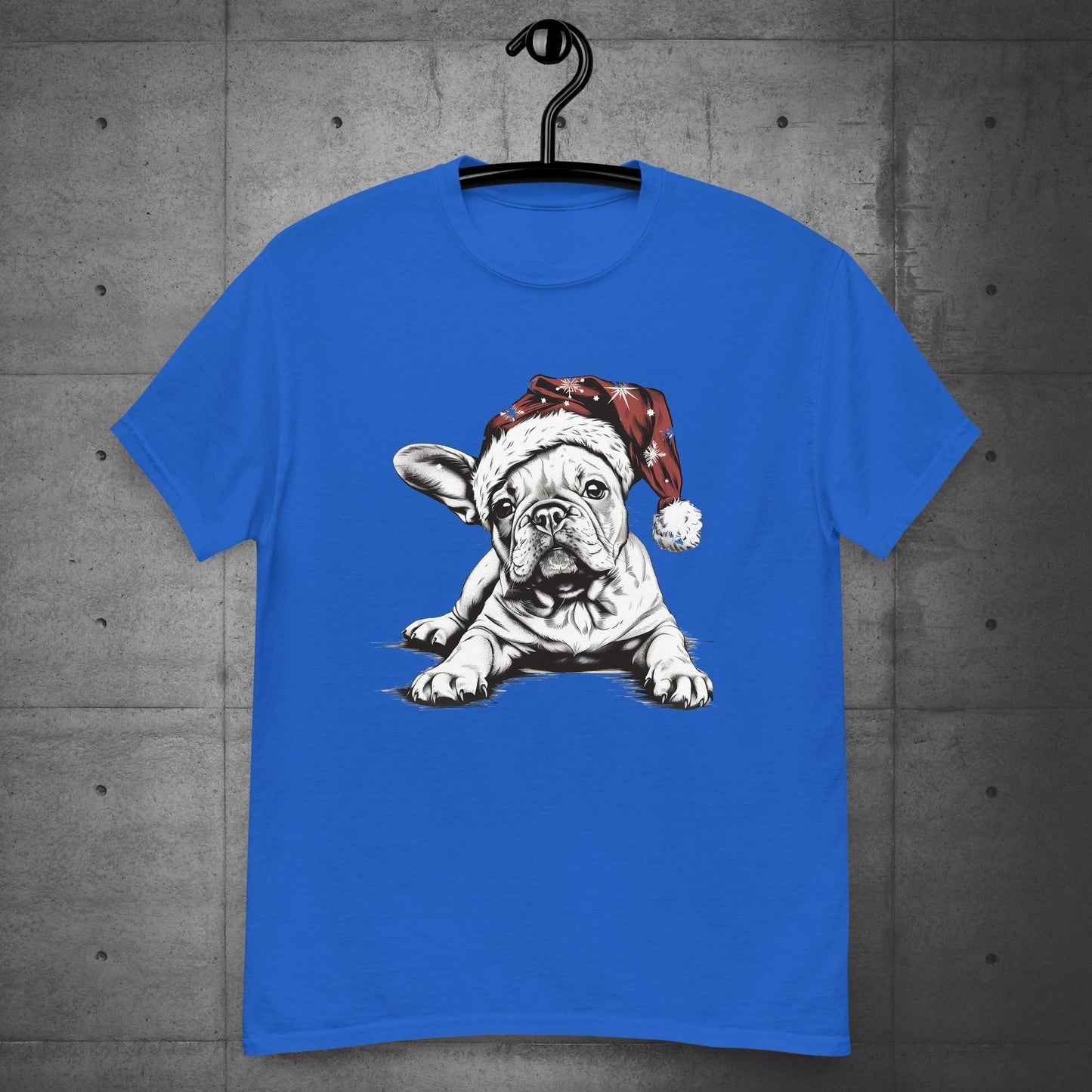 Feliz Navidad French Bulldog - Unisex Christmas T-Shirt - Frenchie Emporium