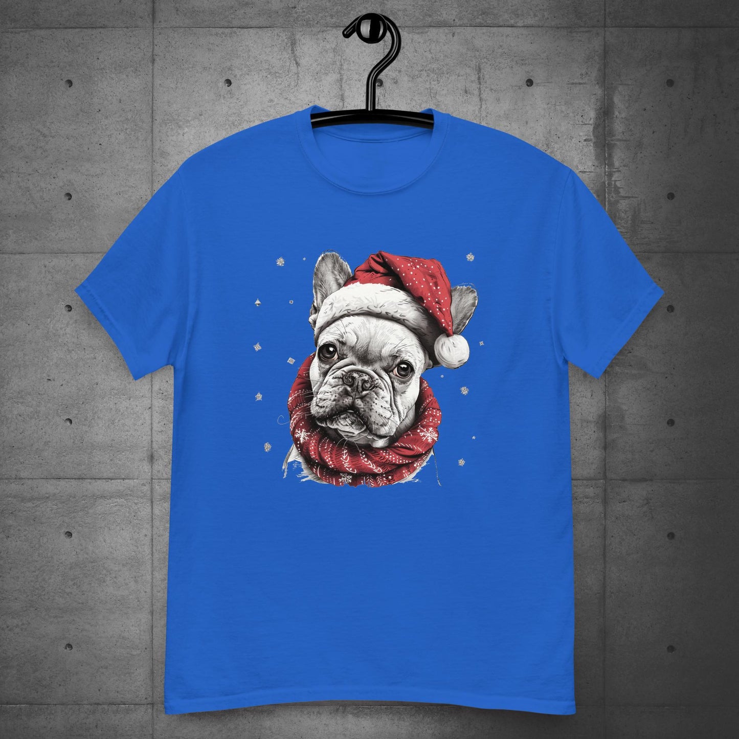 Joyeux Noël French Bulldog - Unisex T-Shirt - Frenchie Emporium