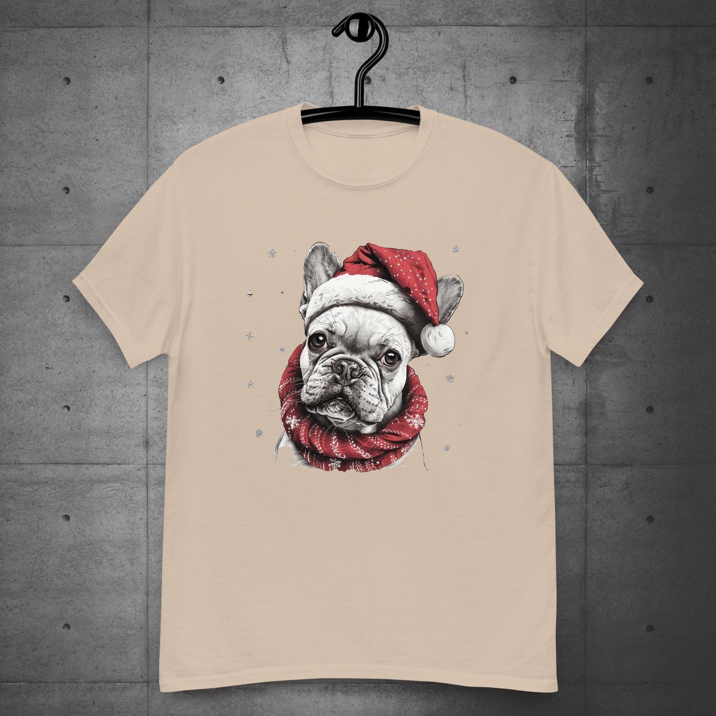 Joyeux Noël French Bulldog - Unisex T-Shirt - Frenchie Emporium