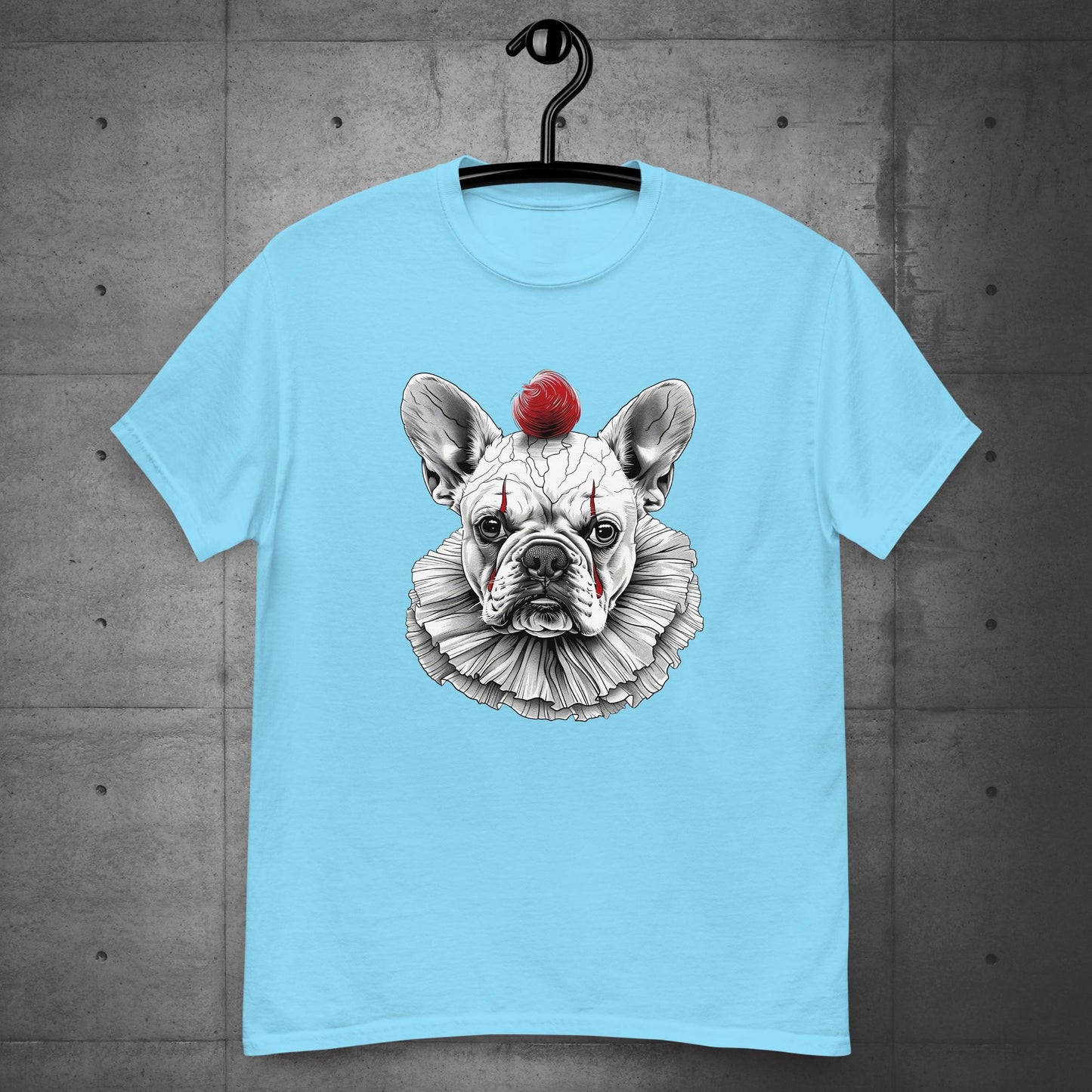 Frenchie IT Clown Halloween - Unisex T-Shirt - Frenchie Emporium