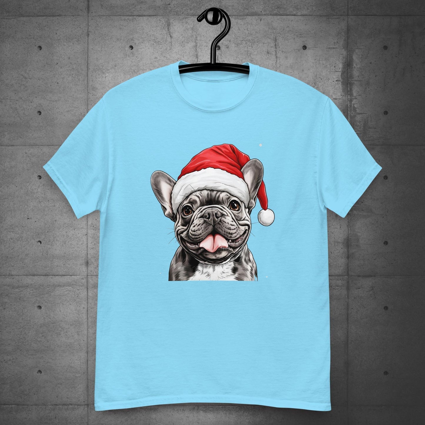 Santa Paw - Frenchie Unisex Christmas T-Shirt - Frenchie Emporium