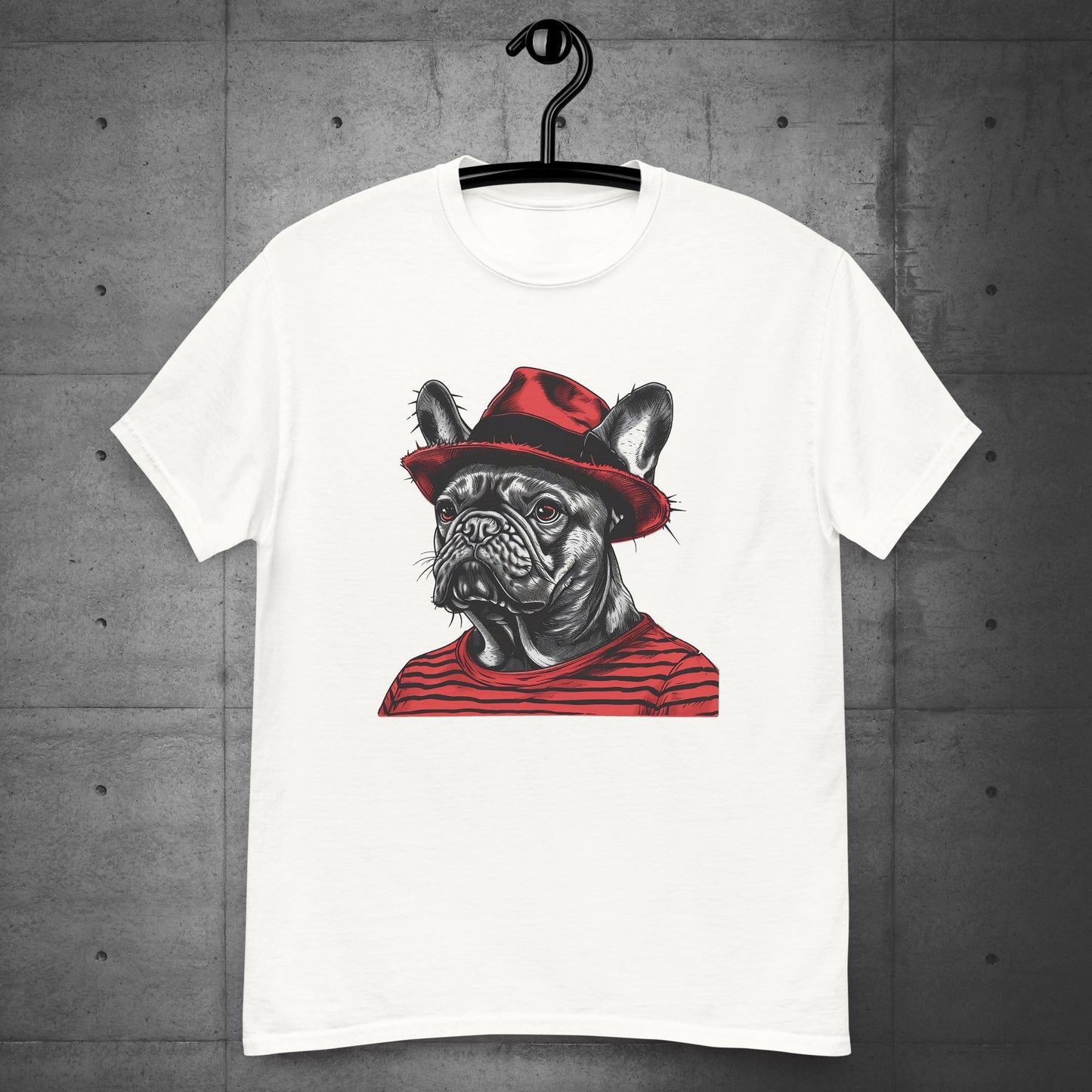 Freddy Krueger Frenchie Halloween - Unisex T-Shirt - Frenchie Emporium