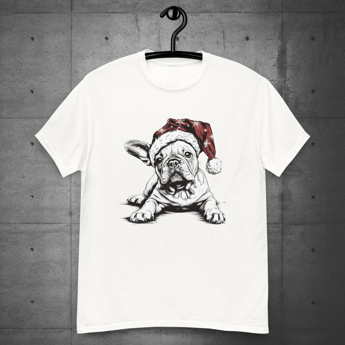 Feliz Navidad French Bulldog - Unisex Christmas T-Shirt - Frenchie Emporium