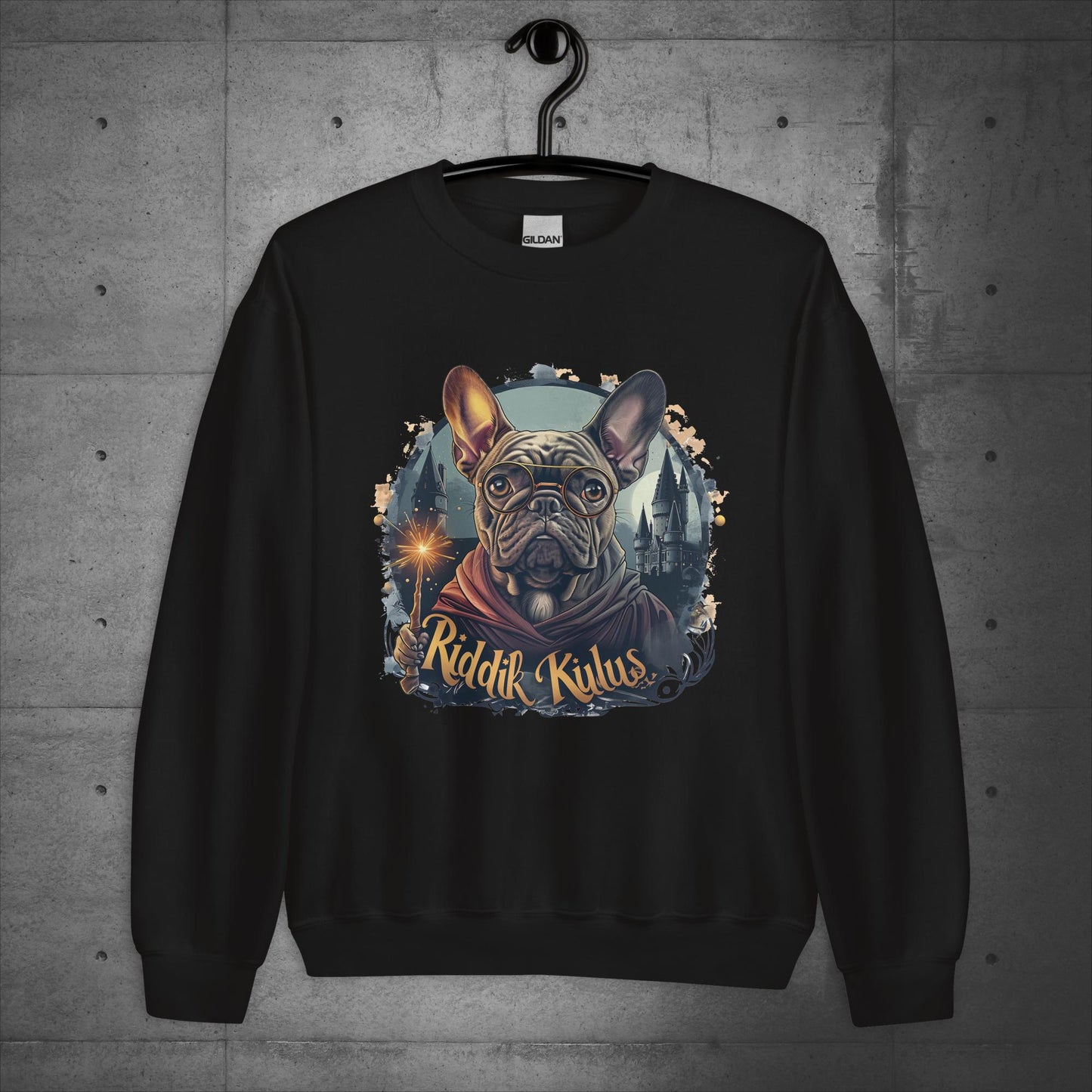 Frenchie "Riddik Kulus" Unisex Sweater/Sweatshirt