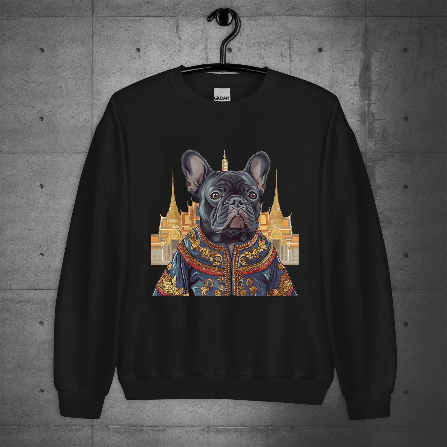 Thai Elegance Frenchie - Unisex Sweatshirt