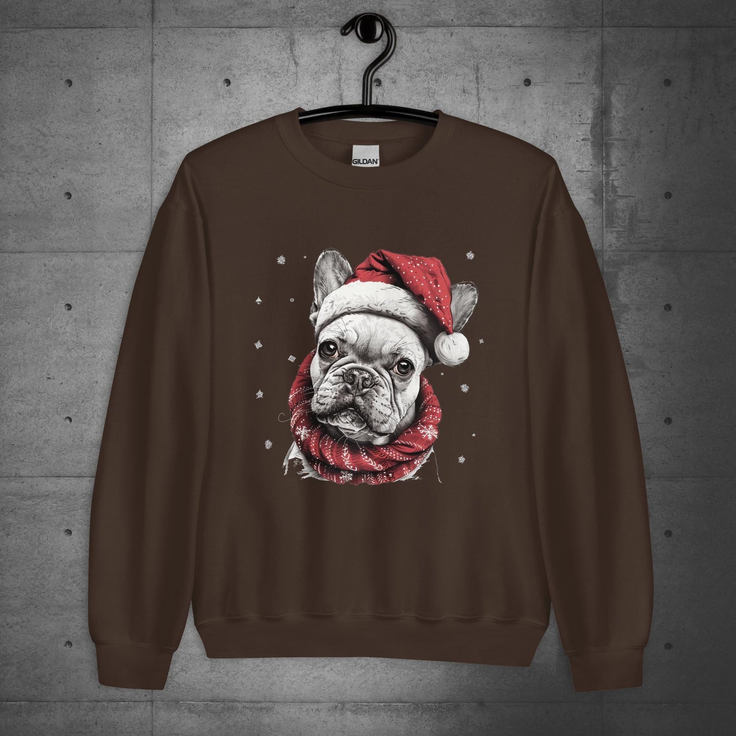 Frenchie Joyeux Noël - Unisex Sweatshirt / Sweater - Frenchie Emporium