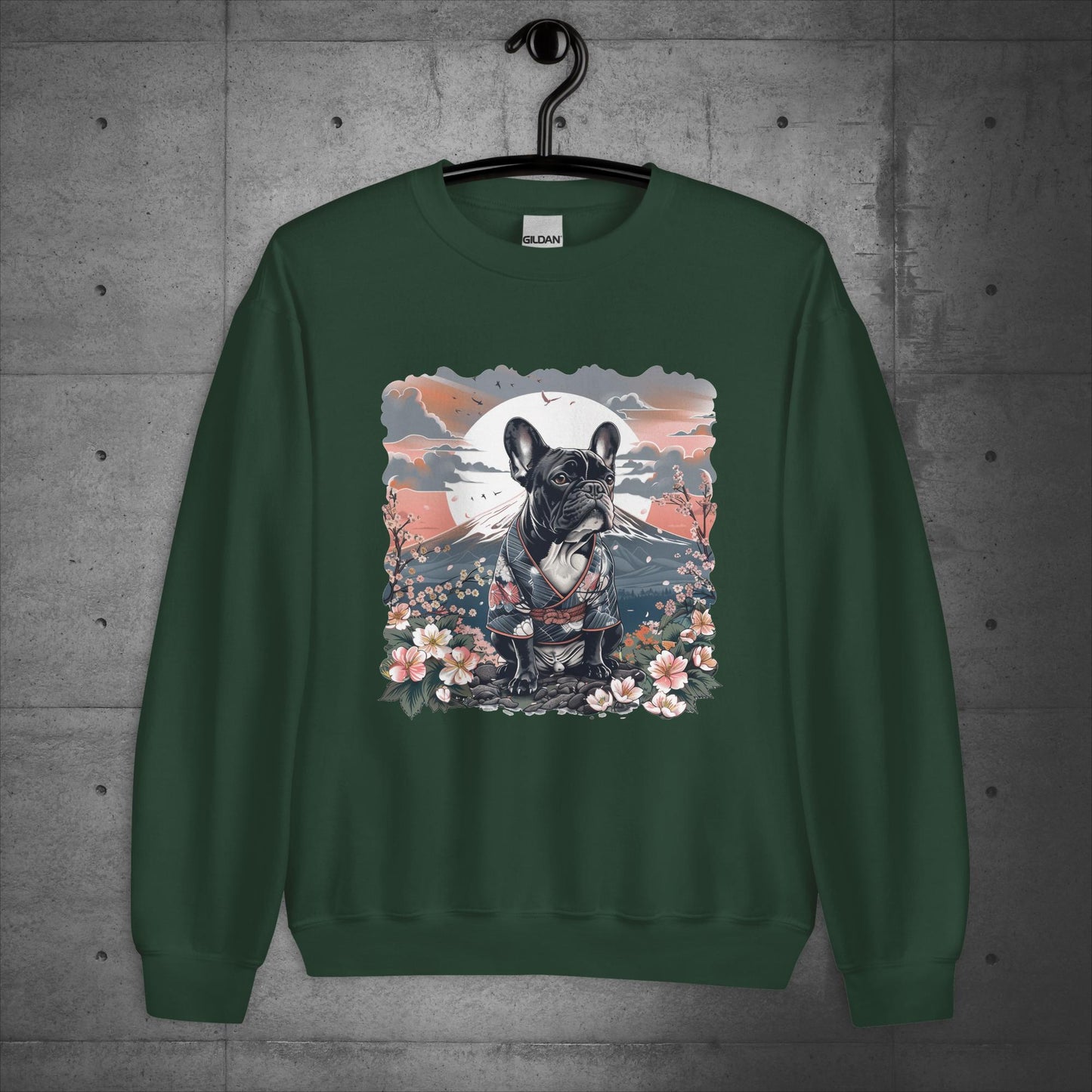 Kimono Frenchie - Unisex Sweatshirt - Frenchie Emporium