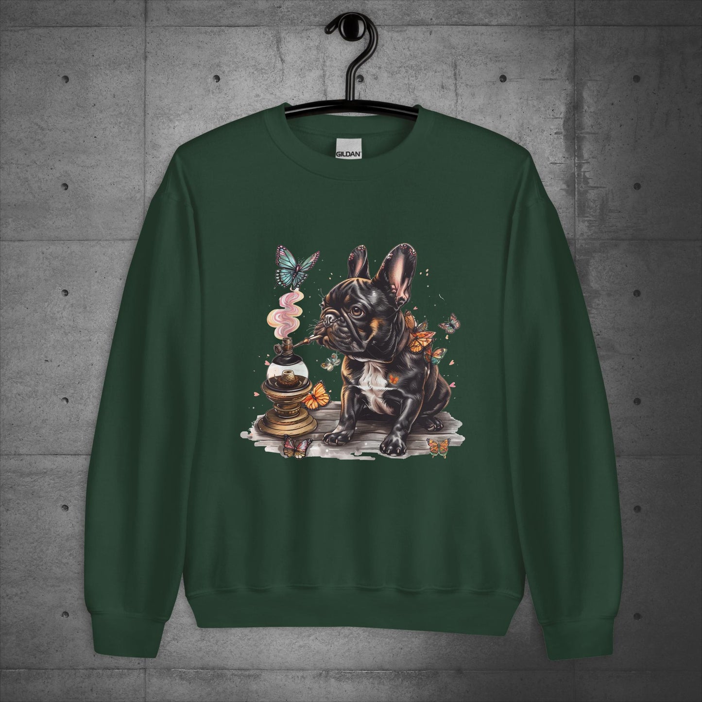 Caterpillar Frenchie - Unisex Sweater / Sweatshirt