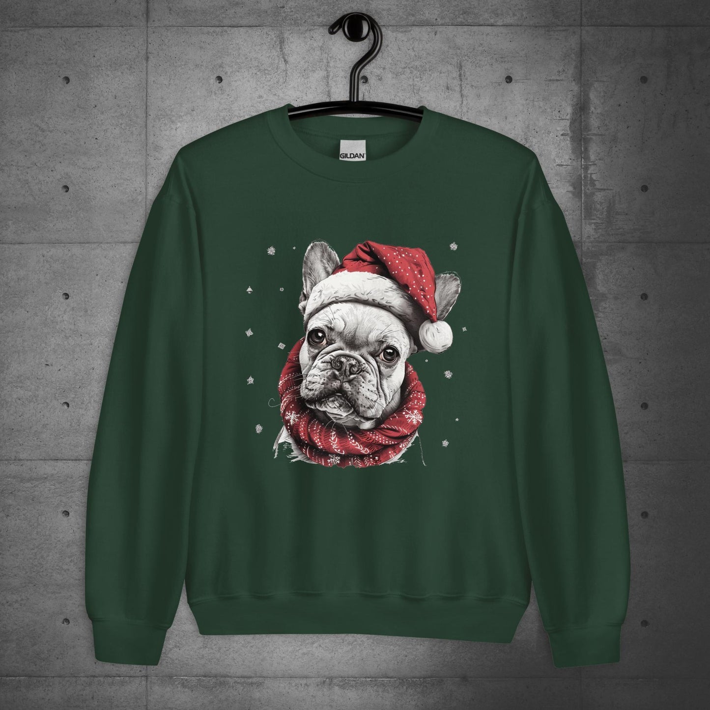 Frenchie Joyeux Noël - Unisex Sweatshirt / Sweater - Frenchie Emporium