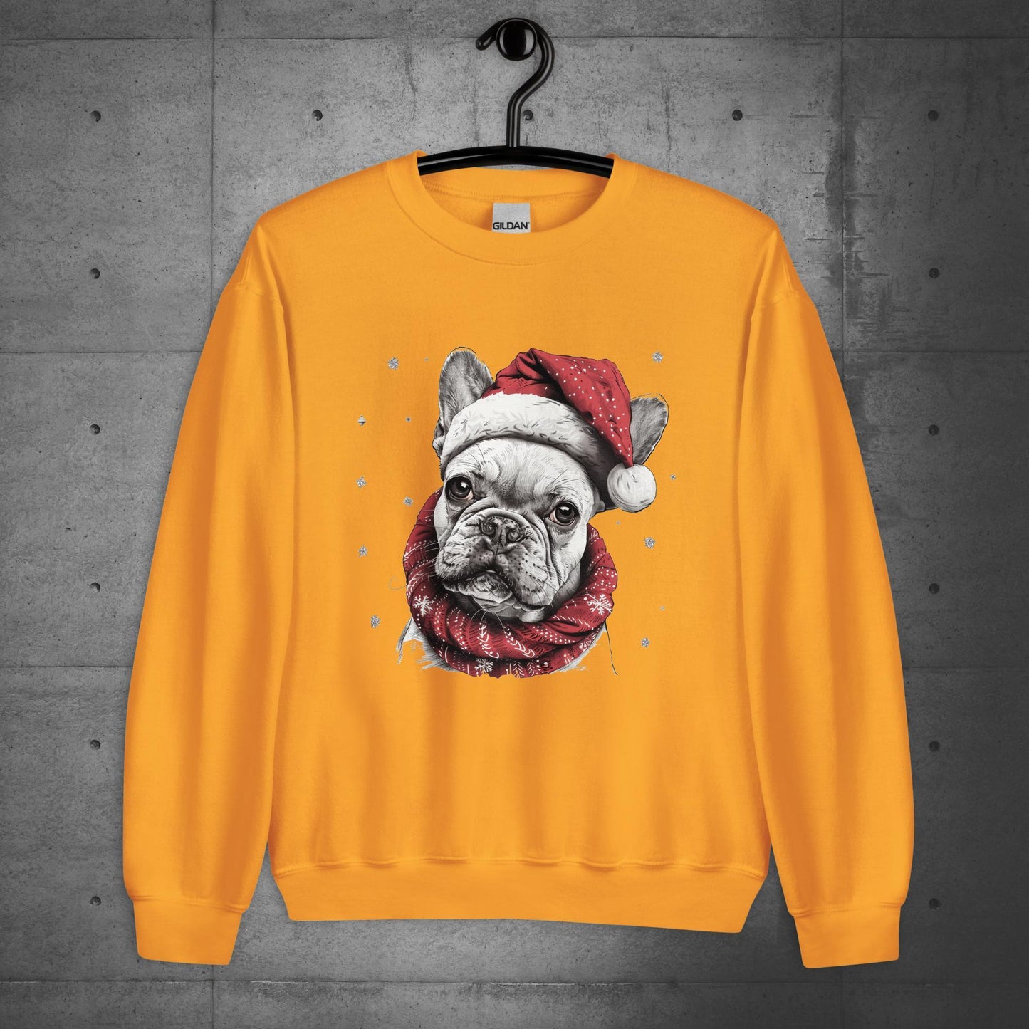 Frenchie Joyeux Noël - Unisex Sweatshirt / Sweater - Frenchie Emporium