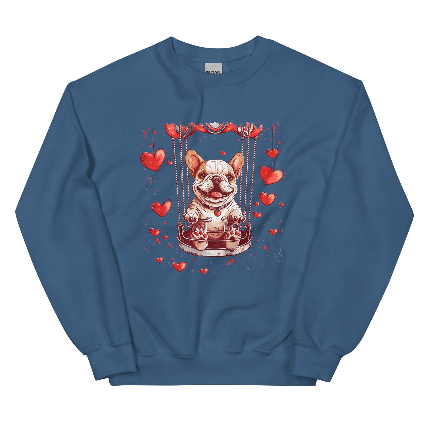 "Swinging Hearts" Unisex Sweatshirt