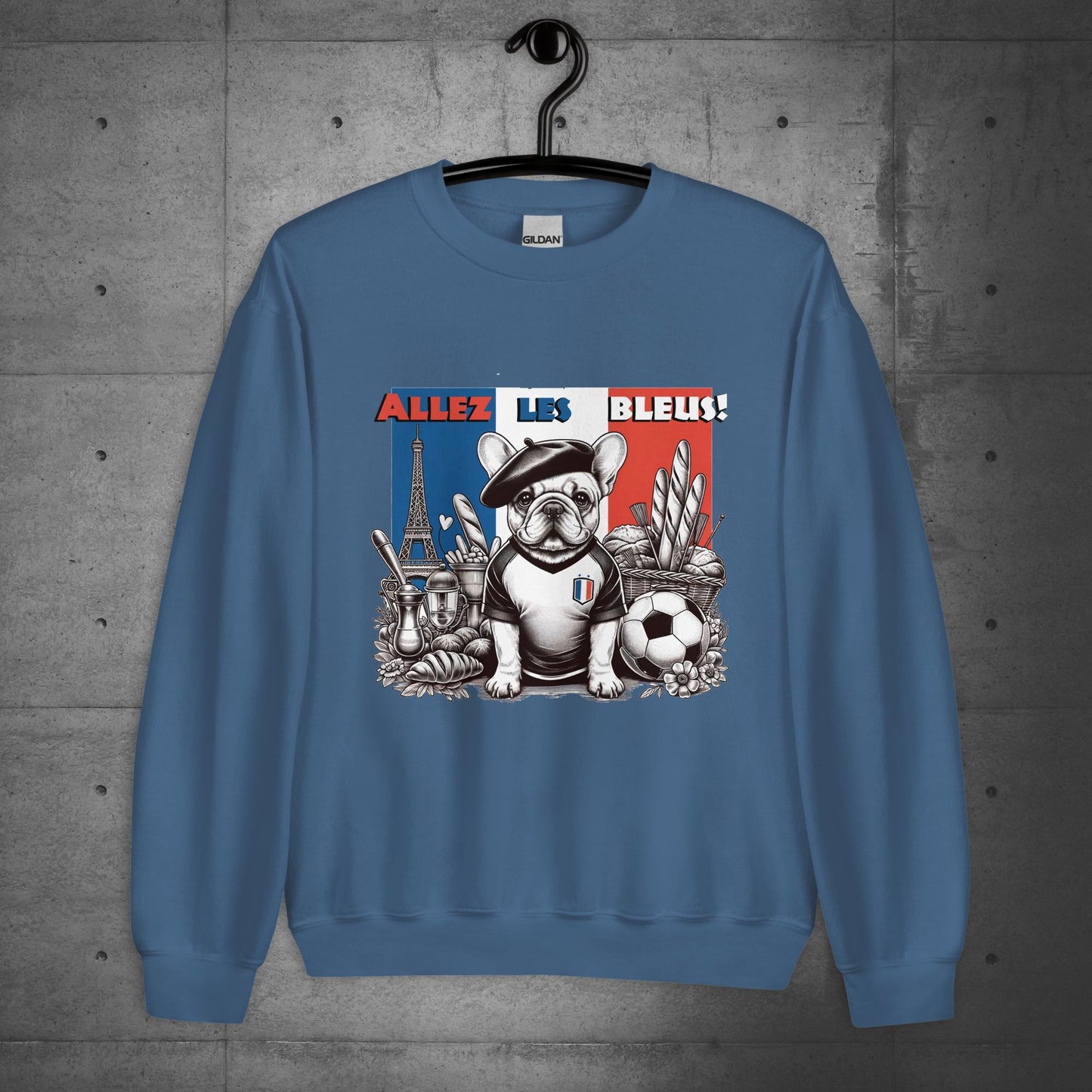 Frenchie Football France - Allez les Bleus! Unisex Sweater - Frenchie Emporium