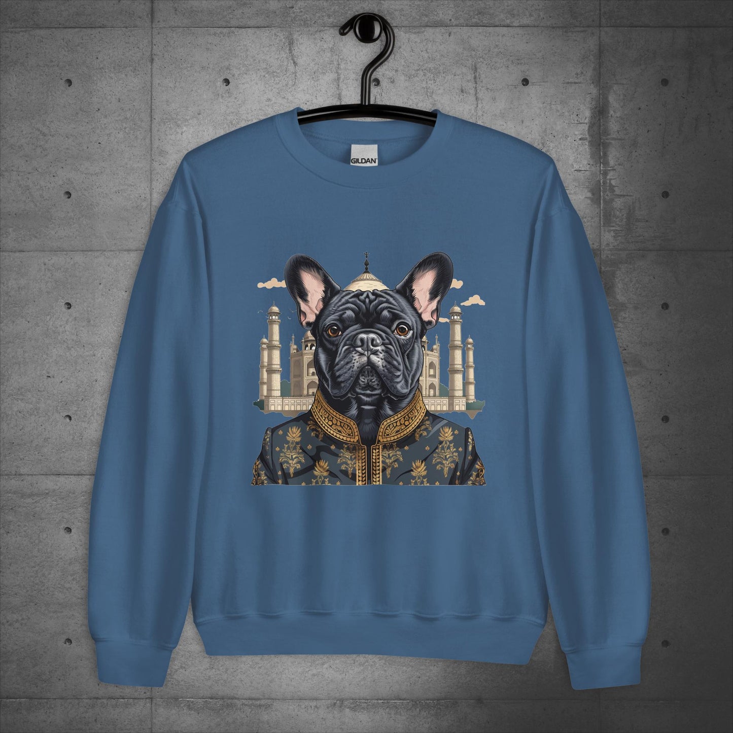 Iconic Taj Mahal Frenchie Unisex Sweater