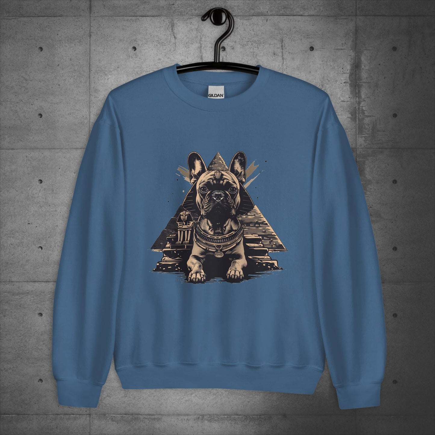 Royal Pharaoh Frenchie Unisex Sweater/Sweatshirt - Frenchie Emporium