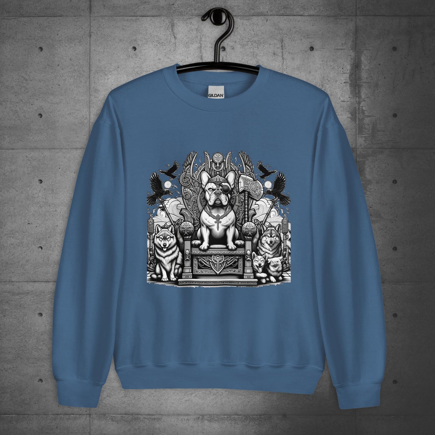 "Warrior's Legacy" Frenchie Unisex Sweater / Sweatshirt - Frenchie Emporium