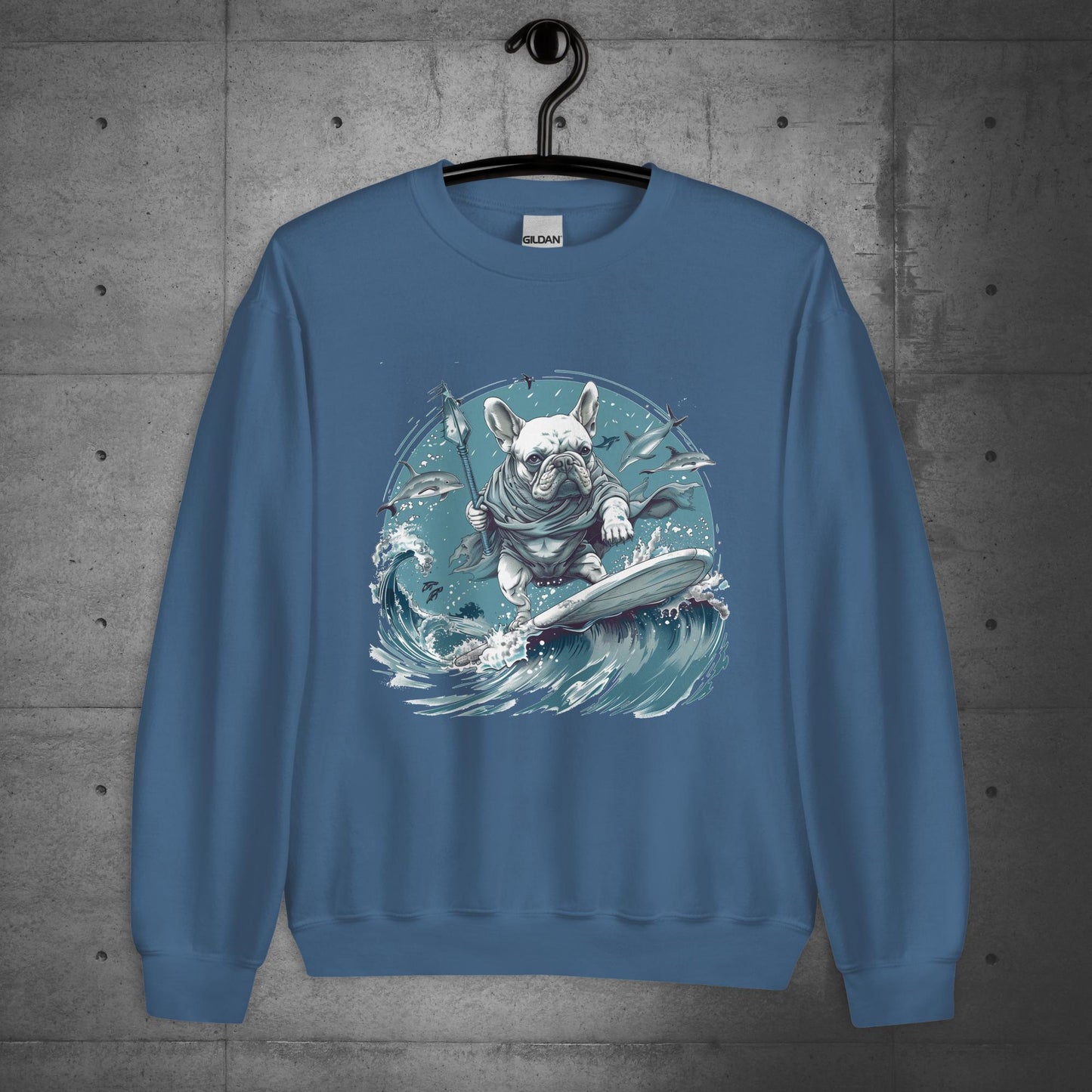 "Ocean Odyssey" Frenchie Unisex Sweater / Sweatshirt - Frenchie Emporium