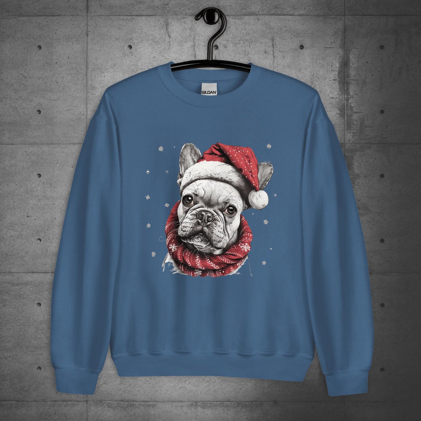 Frenchie Joyeux Noël - Unisex Sweatshirt / Sweater - Frenchie Emporium