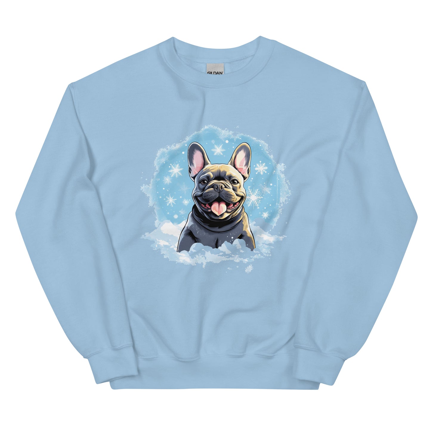 Winter Wonderland Frenchie Unisex Sweatshirt