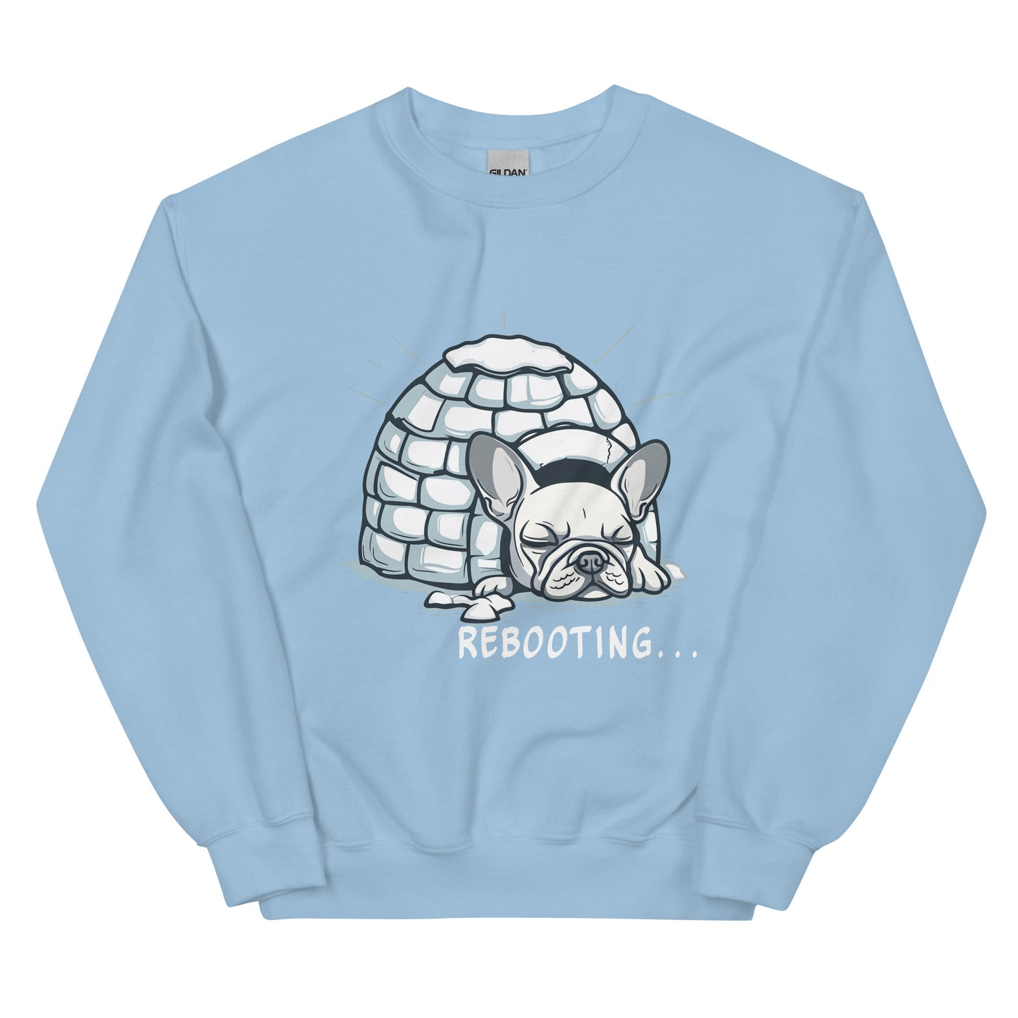 Rebooting Frenchie Winter Unisex Sweatshirt