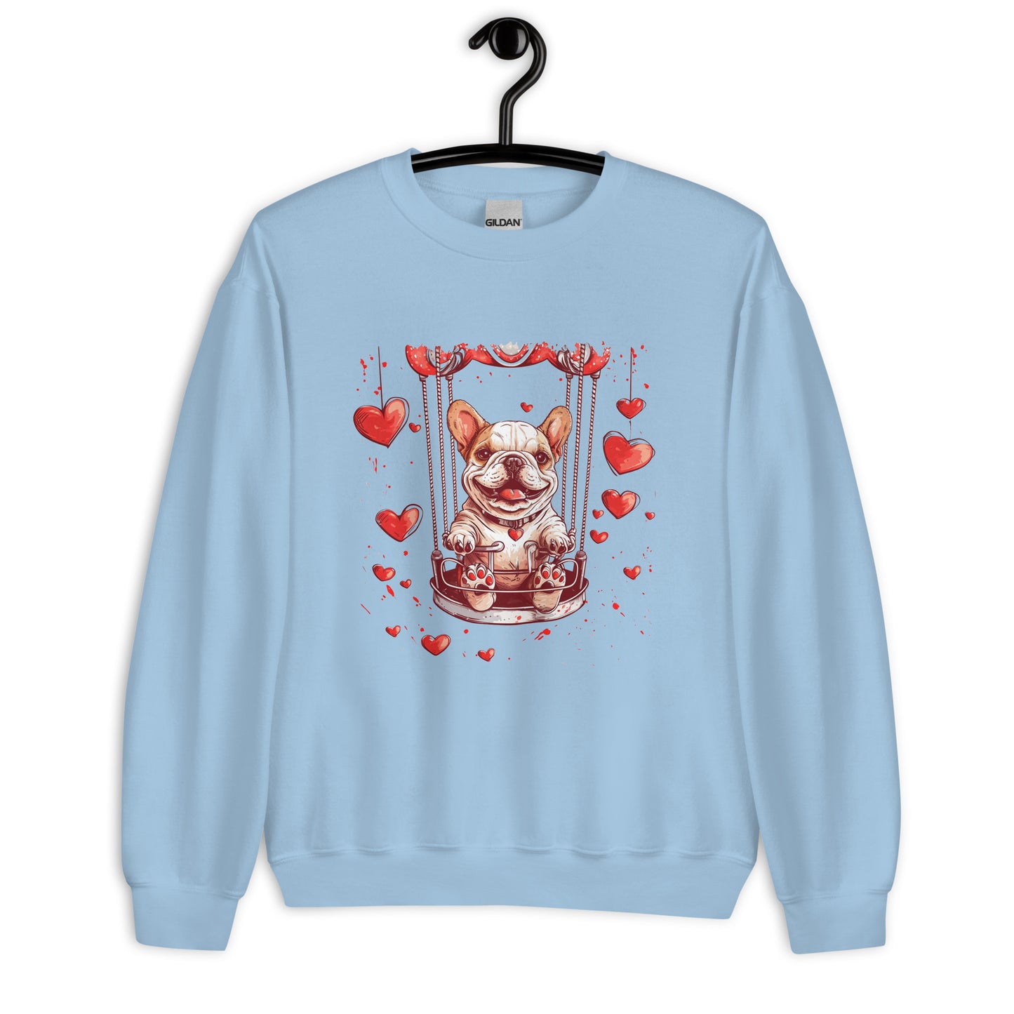 "Swinging Hearts" Unisex Sweatshirt