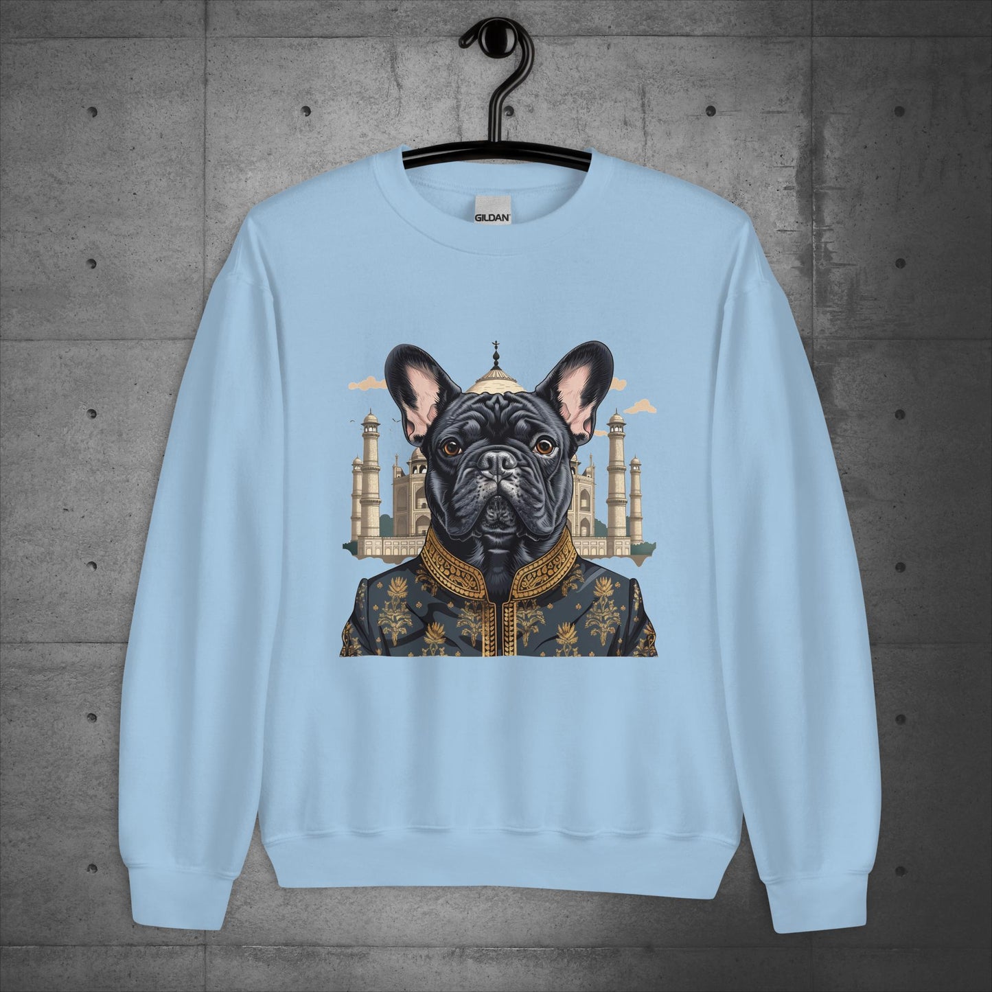 Iconic Taj Mahal Frenchie Unisex Sweater