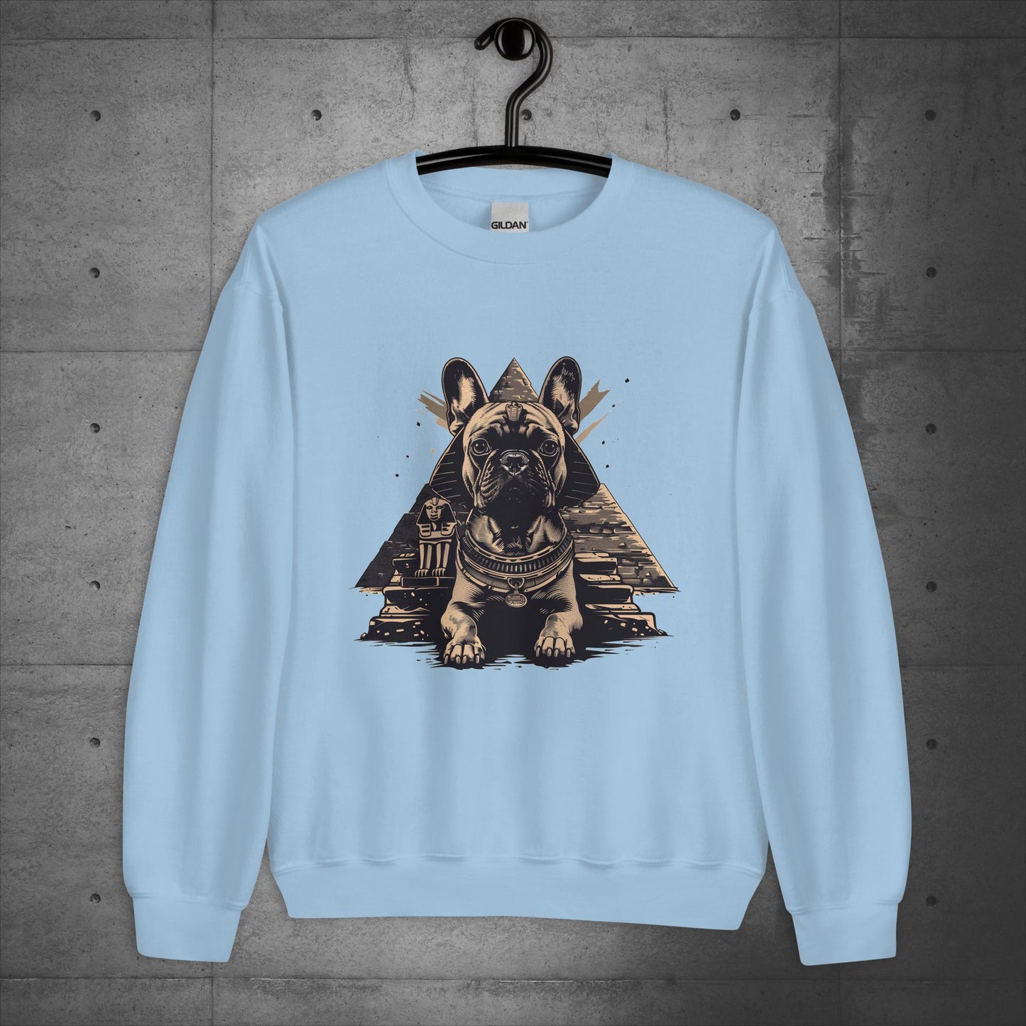 Royal Pharaoh Frenchie Unisex Sweater/Sweatshirt - Frenchie Emporium