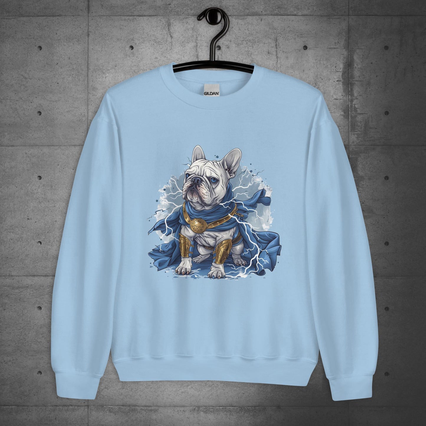 "Thunderous Majesty" Frenchie Unisex Sweater / Sweatshirt