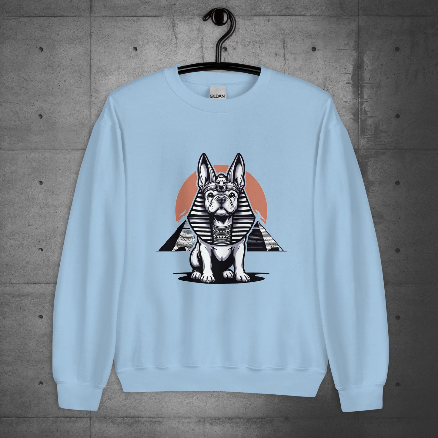 "Regal Frenchie" - Unisex Sweater/Sweatshirt