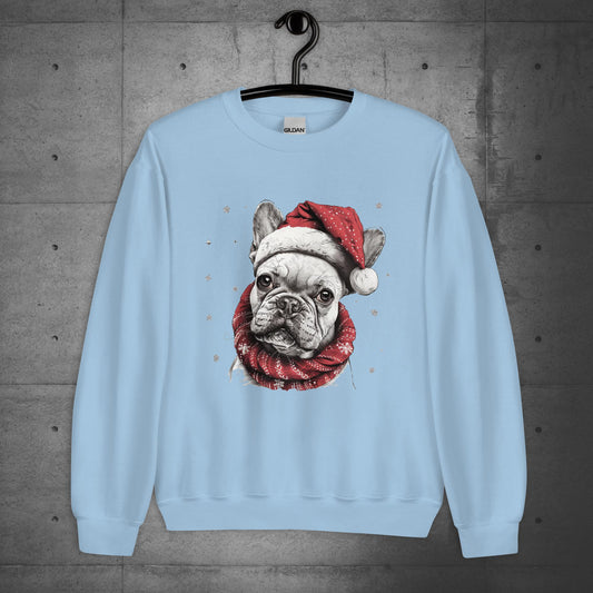 Frenchie Joyeux Noël - Unisex Sweatshirt / Sweater - Frenchie Emporium