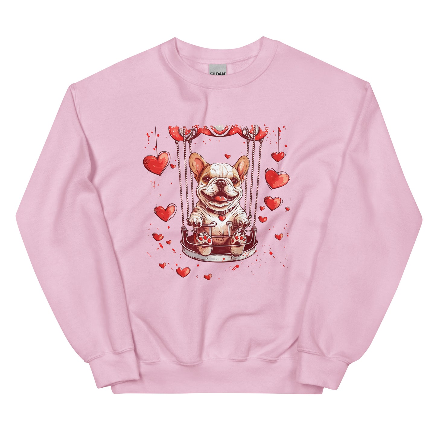 "Swinging Hearts" Unisex Sweatshirt