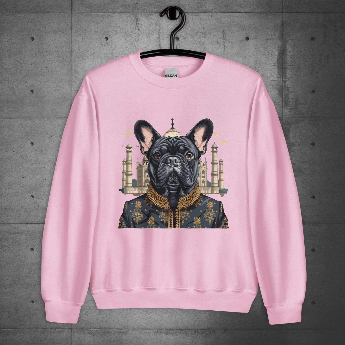 Iconic Taj Mahal Frenchie Unisex Sweater