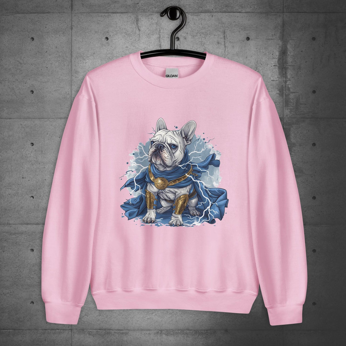 "Thunderous Majesty" Frenchie Unisex Sweater / Sweatshirt