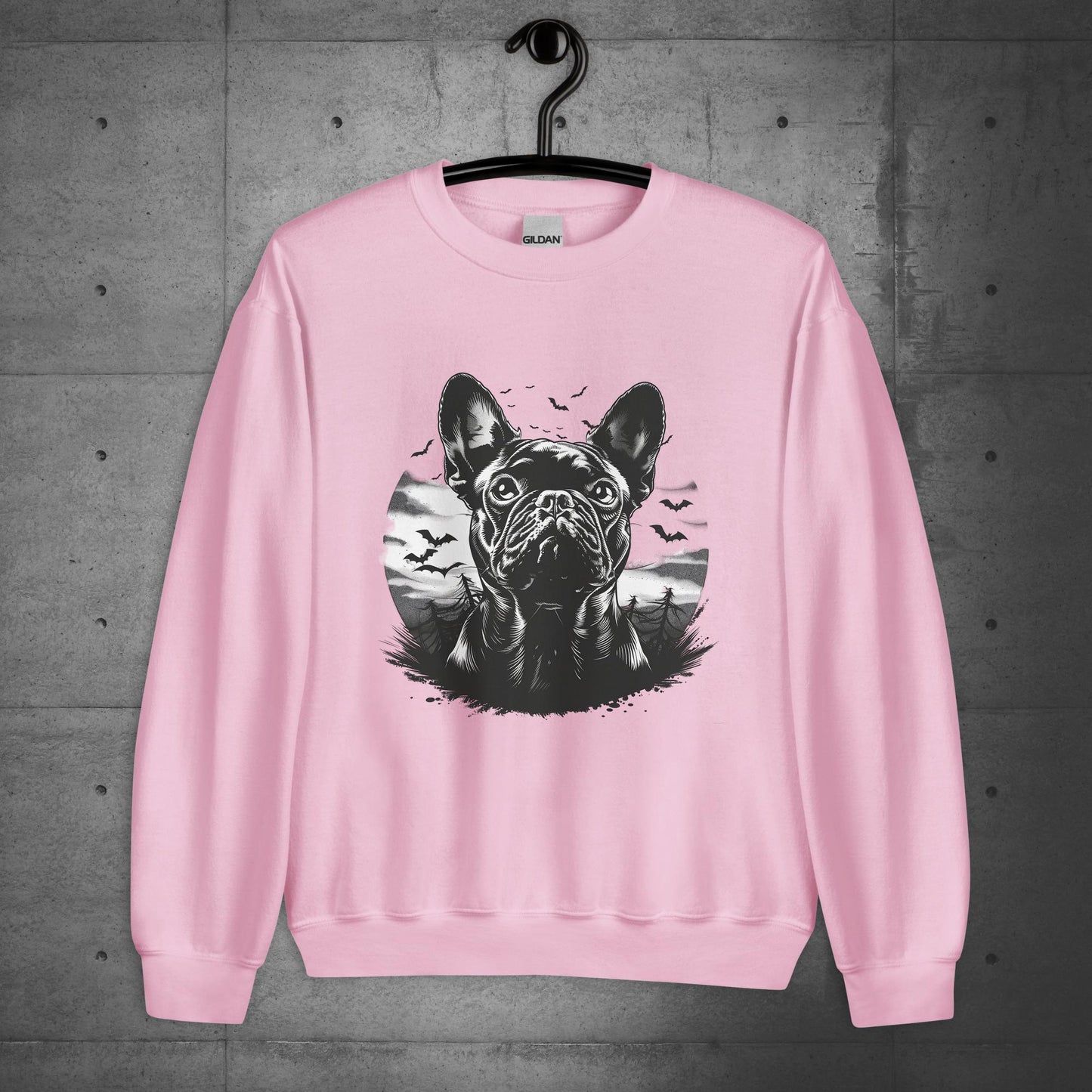 "French Bulldog bloodhunt" - Unisex Sweater/Sweatshirt - Frenchie Emporium