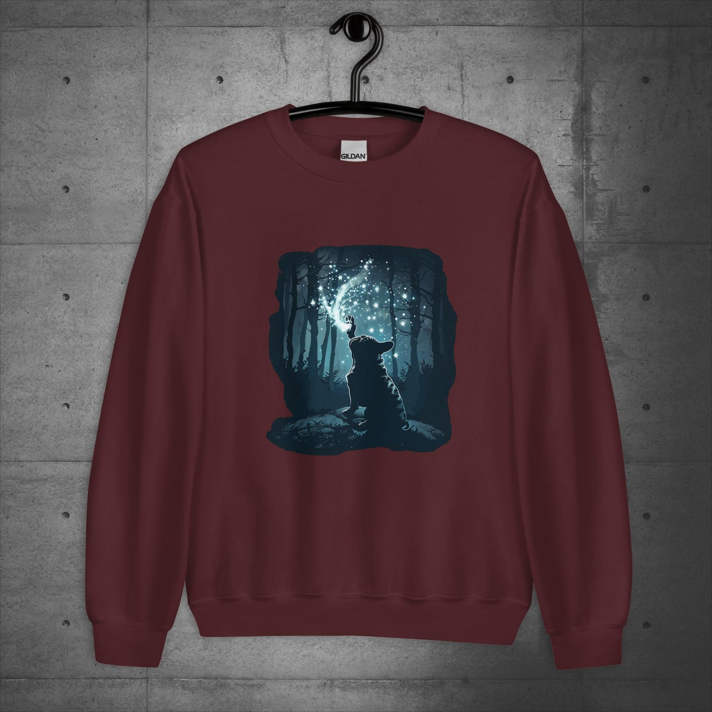 French Bulldog "Forest Enchantment" Unisex Sweater/Sweatshirt